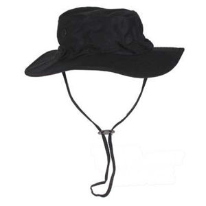 Klobouk MFH® US GI Bush Hat Rip Stop - černý (Barva: Černá, Velikost: M)