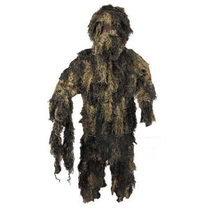 Maskovací oblek “Hejkal“ MFH® Ghillie Suit - woodland  (Barva: US woodland)