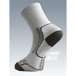 Ponožky se stříbrem Batac Classic - sand (Barva: Sandstone, Velikost: 9-10)
