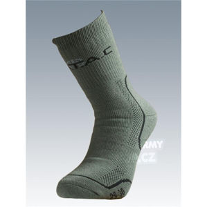 Ponožky Thermo se stříbrem Batac - oliv (Barva: Olive Green, Velikost: 7-8)