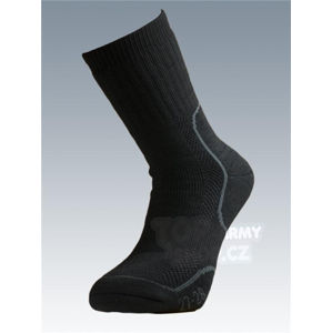 Ponožky Thermo se stříbrem Batac - black (Barva: Černá, Velikost: 9-10)