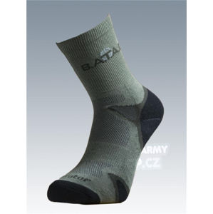 Ponožky se stříbrem Batac Operator - oliv (Barva: Olive Green, Velikost: 11-12)