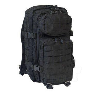 Vojenský batoh US ASSAULT PACK small Mil-Tec® - černý (Barva: Černá)