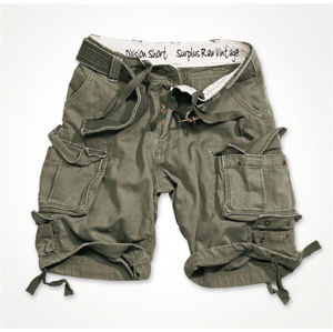 Kraťasy RAW VINTAGE SURPLUS® Division Shorts - oliv (Barva: Olive Green, Velikost: L)
