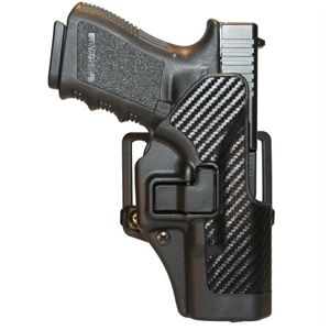 Pouzdro SERPA CQC CARBON BlackHawk® Glock 19, 23, 32, 36 (Barva: Černá, Varianta: levá strana)