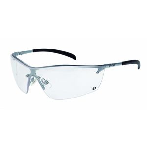 Ochranné brýle BOLLÉ® SILIUM – čiré (Barva: Černá, Čočky: Čiré)