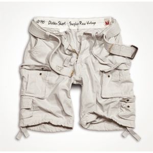 Kraťasy RAW VINTAGE SURPLUS® Division Shorts - bílé (Barva: Bílá, Velikost: S)