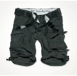 Kraťasy RAW VINTAGE SURPLUS® Division Shorts - black camo (Barva: Black Camo , Velikost: 6XL)