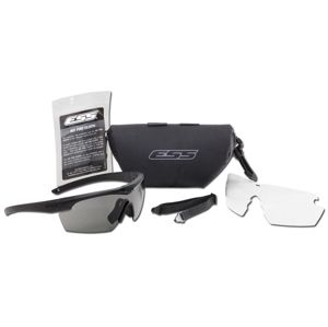 Ochranné střelecké brýle ESS® Crosshair 2LS - černé (Barva: Černá)