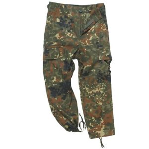 Dětské kalhoty US BDU Mil-Tec® - flecktarn (Barva: Flectarn, Velikost: M)