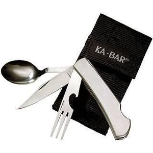 Víceúčelový nůž KA-BAR® Hobo 3-in-1 Utensil Kit