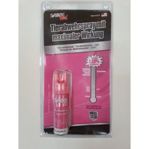 Obranný sprej SABRE® RED Compact kapesní s klipem - růžový (Barva: Růžová)