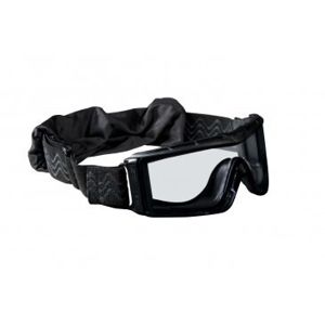 Taktické ochranné brýle BOLLÉ® X810 - černé, čiré (Barva: Černá)