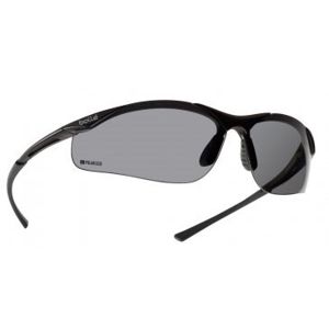 Ochranné brýle BOLLÉ® CONTOUR - černé, polarizační (Barva: Černá, Čočky: Kouřově šedé polarizované)
