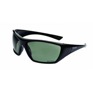 Ochranné brýle BOLLÉ® HUSTLER - černé, polarizační šedé (Barva: Černá, Čočky: Kouřově šedé polarizované)