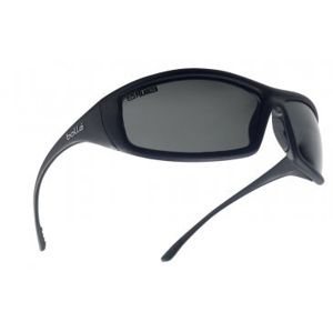 Ochranné brýle BOLLÉ® SOLIS - černé, polarizační (Barva: Černá, Čočky: Kouřově šedé polarizované)