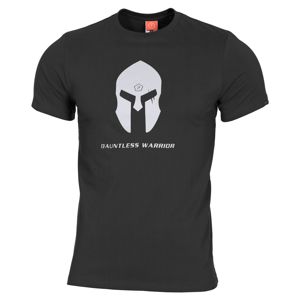 Pánské tričko PENTAGON® Spartan helmet - černé (Barva: Černá, Velikost: 3XL)