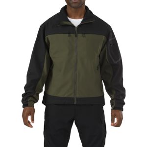 Softshellová bunda 5.11 Tactical® Chameleon - zeleno černá (Barva: Zelená / černá, Velikost: S)