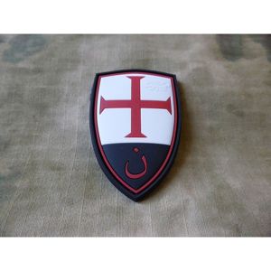 Nášivka JTG® Crusader Shield - barevná (Barva: Vícebarevná)