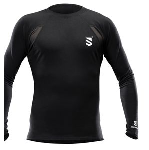 Funkční tričko Scutum Wear® Alex dlouhý rukáv - černé (Barva: Černá, Velikost: XS)