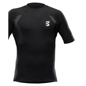Funkční tričko Scutum Wear® Erik krátký rukáv - černé (Barva: Černá, Velikost: XS)