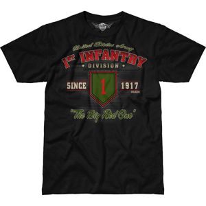 Pánské tričko 7.62 Design® 1st Infantry Vintage - černé (Velikost: S)
