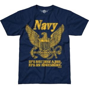 Pánské tričko 7.62 Design® US Navy Retro - modré (Velikost: S)