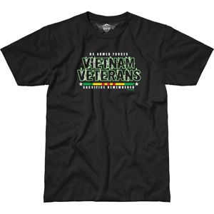 Pánské tričko 7.62 Design® Vietnam Veterans Remembered - černé (Velikost: S)