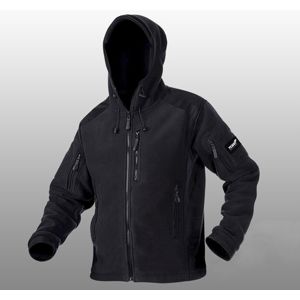 Fleecová bunda Texar® Husky - černá (Barva: Černá, Velikost: M)