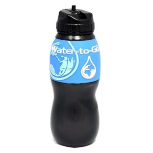 Lahev s filtrem Water-to-Go™ 75 cl - modrá (Barva: Modrá, Varianta: klasická)