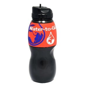 Lahev s filtrem Water-to-Go™ 75 cl - červená (Barva: Červená, Varianta: klasická)