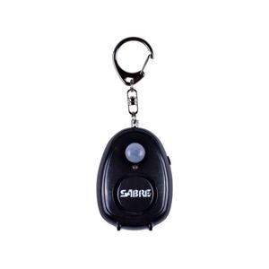 Obranný osobní alarm SABRE RED® s detektorem pohybu - černý (Barva: Černá)