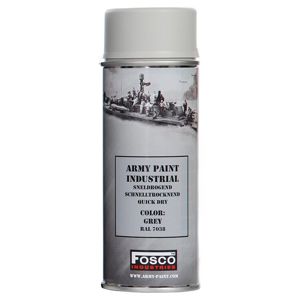 Barva ARMY ve spreji 400 ml FOSCO® - šedá (Barva: Šedá)