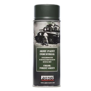 Barva ARMY ve spreji 400 ml FOSCO® - Forest Green (Barva: Forest Green)