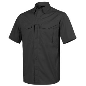 Košile s krátkým rukávem Helikon-Tex® Defender MK2® Ripstop - černá (Barva: Černá, Velikost: S)