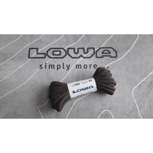 Tkaničky Lowa® 150 cm - hnědé (Barva: Terra Brown, Varianta: 150 cm)