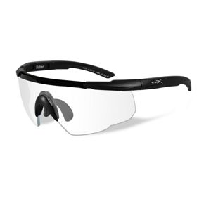 Střelecké brýle Wiley X® Saber Advanced - čiré (Barva: Černá, Čočky: Čiré)