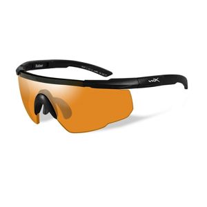 Střelecké brýle Wiley X® Saber Advanced - oranžové (Barva: Černá, Čočky: Oranžové / Light Rust)