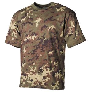 Bavlněné tričko US army MFH® s krátkým rukávem -  vegetato (Barva: Vegetato, Velikost: S)