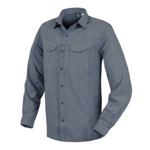 Košile s dlouhým rukávem Helikon-Tex® Defender Mk2 Gentleman - Melange Blue (Barva: Melange Blue, Velikost: 3XL)