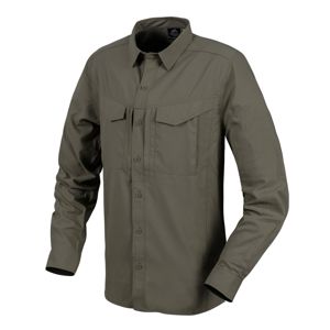 Košile s dlouhým rukávem Helikon-Tex® Defender Mk2 Tropical - Dark Olive (Barva: Olive Green, Velikost: M)
