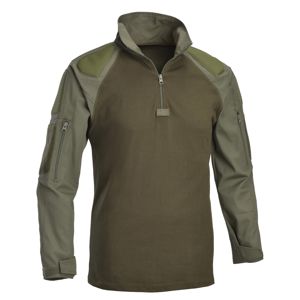 Košile Defcon5® Combat s dlouhým rukávem - Olive Green (Velikost: L)