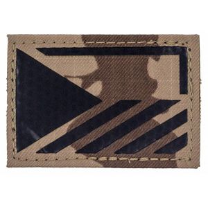 Vlajka ČR Combat Systems® rozlišovací AČR IR – Vzor 95 desert (Barva: Vzor 95 desert, Varianta: levá strana)