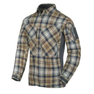 Flanelová košile MBDU Helikon-Tex® - Ginger Plaid (Barva: Hnědá, Velikost: 3XL)