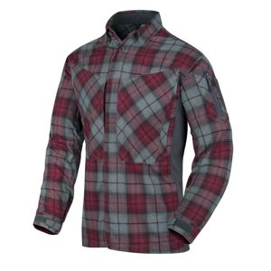 Flanelová košile MBDU Helikon-Tex® - Ruby Plaid (Barva: Červená, Velikost: 3XL)
