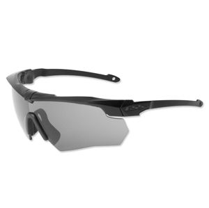 Ochranné střelecké brýle ESS® Crossbow Suppressor One - černý rámeček, kouřově šedé čočky (Barva: Černá, Čočky: Kouřově šedé)