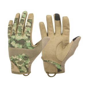 Taktické rukavice RANGE Helikon-Tex® – PenCott™ WildWood® / coyote (Barva: PenCott™ WildWood® / coyote, Velikost: XL)