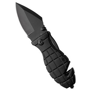 Zavírací nůž Pineapple Mil-Tec® – Černá (Barva: Černá)