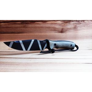 Nůž s pevnou čepelí ANV® M311 Spelter – Olive Green (Barva: Olive Green, Varianta: camo čepel - DLC + Kydex® pouzdro)
