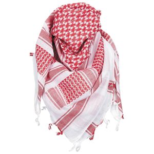 Šátek Palestin s třásněmi MFH® - červeno-bílý (Barva: Červená / bílá)